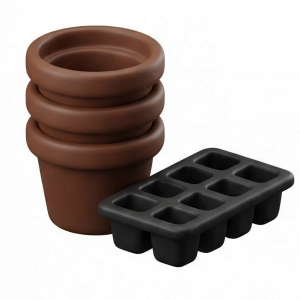 Стаканчики, кассеты, рукава, горшки