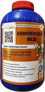 Удобрение Жусс (комплексный Медь), 100мл (фасовка)