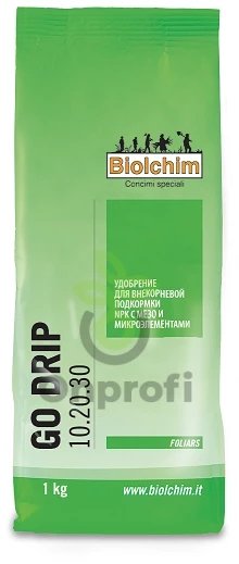 Микроудобрение Го Дрип 10-20-30, 100гр (фасовка)