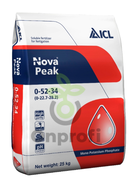 Удобрение Монокалий Фосфат 0-52-34 Nova Peak,
