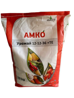 Удобрение Амко Урожай 12-12-36, 0,5кг (фасовка)