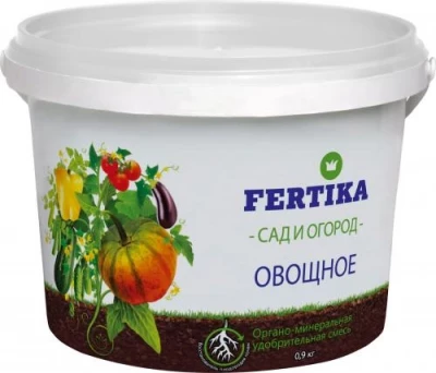 Удобрение Фертика ОМУ Овощное, 0,9 кг