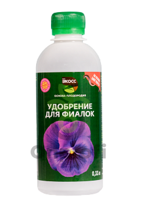 Удобрение ЭКОСС Биогумат для Фиалок, 0,33 л