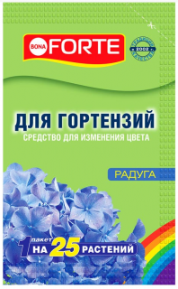Удобрение Бона Форте Радуга для изменения цвета гортензий, 100 гр