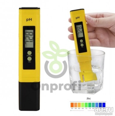 Измеритель Ph (Водородный показатель, кислотность) Желтый