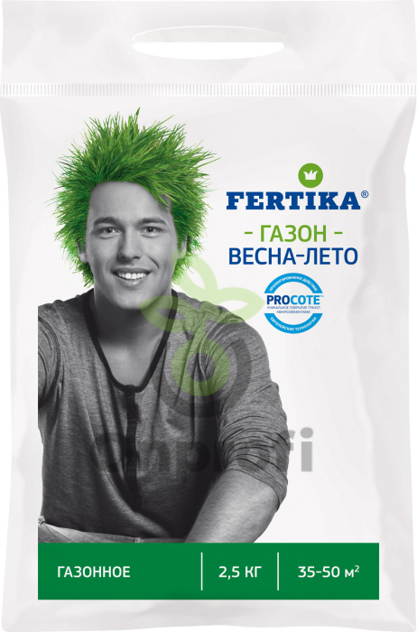 Удобрение Фертика Газонное весна-лето (18-8-16), 2,5 кг (yara)