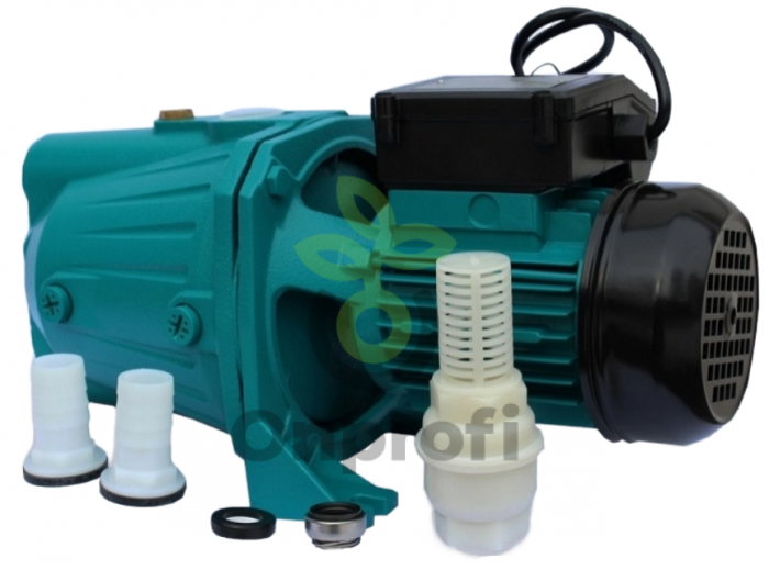 Насос поверхностный самовсасывающий (LEO XJm100L)