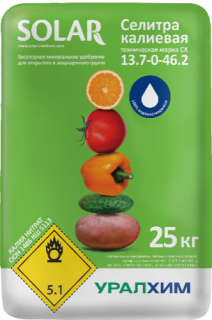 Удобрение SOLAR Нитрат Калия (калий азотнокислый)
