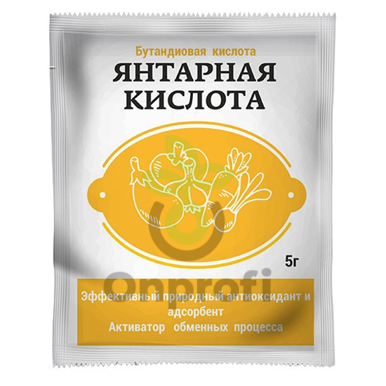 Кислота Янтарная, 5гр