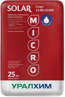 Удобрение SOLAR Старт 13-40-13+МЭ