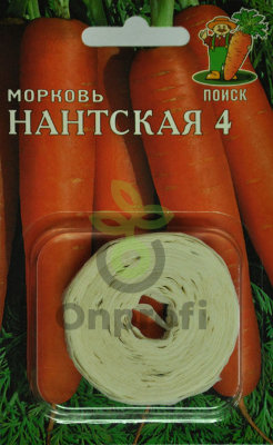 (м.ф.) Морковь на ленте Нантская 4 8м Поиск