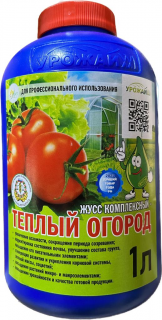 Удобрение Жусс (комплексный теплый огород), 100мл (фасовка)