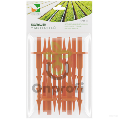 Агроволокно Агротекс Бело-Черный 80 двухслойный, (1,6м х 50м) + колышки универсальные 10 шт.