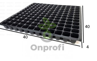 Ячейки для рассады особопрочные № 144, 1шт