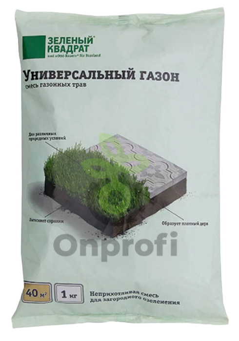 Газон Универсальный "Зеленый квадрат", 300гр