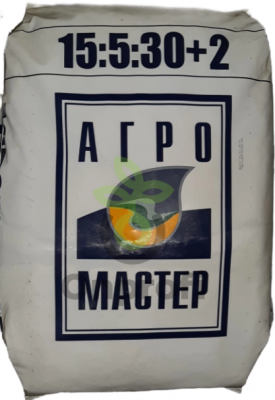 Удобрение АгроМастер 15-5-30, 0,5кг (фасовка)