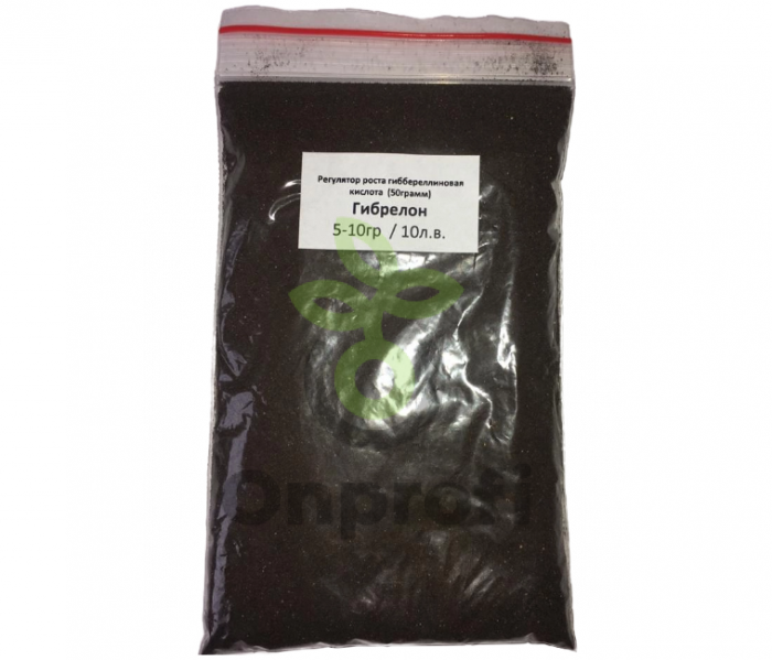Стимулятор Гиберелон (Гиббереллиновая кислота) 40г/кг