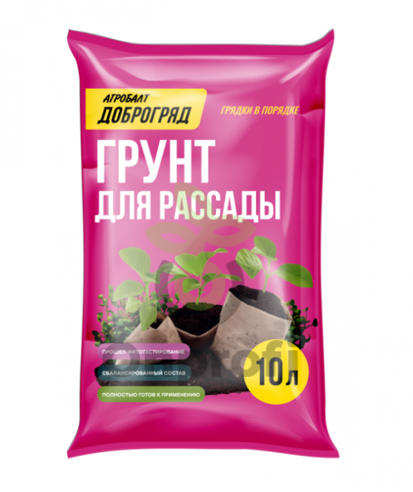 Грунт Агробалт Доброгряд для рассады,