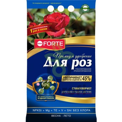 Удобрение Бона Форте Роза и Пионов Премиум (с кремнием), 2,5кг