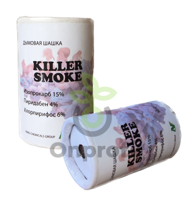 Шашка Дымовая Инсектицидная KILLER SMOKE, 50 гр