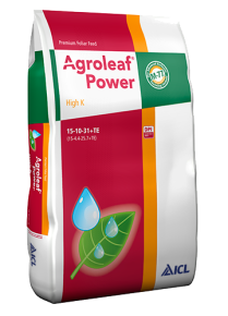 Агролиф Пауэр Aqroleaf Power High K 15-10-31+TE, 2 кг