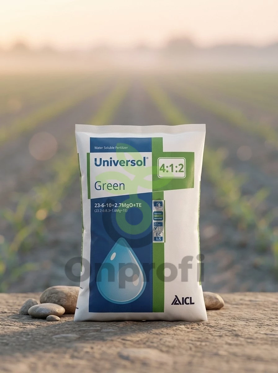 Удобрение Универсол Зеленый 23-6-10+2.7 MgO+TE (Universol Green