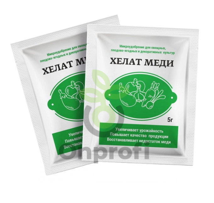 Микроудобрение Хелат Меди, 5гр