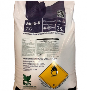 Удобрение Haifa Нитрат Калия Мульти К GG (калий азотнокиислый),