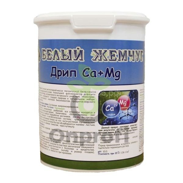 Белый жемчуг Дрип Ca+Mg, 1л