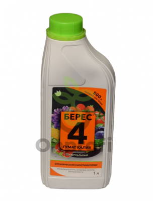 Удобрение Берес 4 Супер Гумат, 1л
