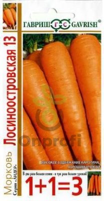 (м.ф.) Морковь Лосиноостровская  13 серия 1+1  4г Гавриш