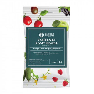 Микроудобрение Ультрамаг Хелат Железа Fe 13%, 5гр