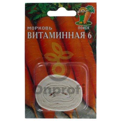 (м.ф.) Морковь на ленте Витаминная 6 8м  Поиск