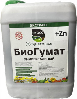 Удобрение ЭКОСС Биогумат +Zn, 5 л