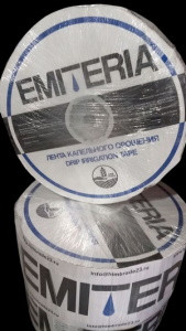 Капельная лента EMITERIA 6mil 20см 2.0л/ч,