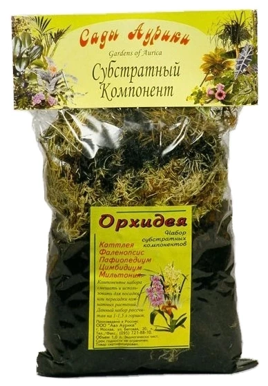 Субстрат Орхидея Сады аурики, 1 л