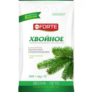 Удобрение Бона Форте Хвойное с Магнием Весна-Лето, 2кг