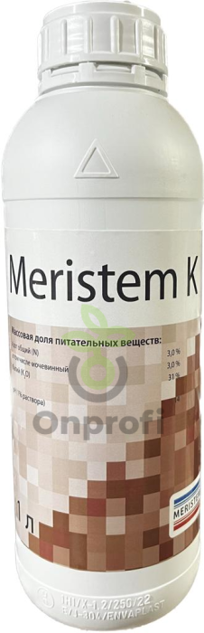 Удобрение Меристем Калий, 100мл (фасовка)