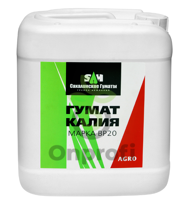 Удобрение Гумат Сахалинский Калия ВР, 0,5л (фасовка)