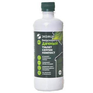 Биоочиститель Экомик Дачный для туалетов и выгр.ям, 1л