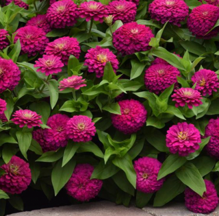 (п.ф.) Циния Зести Фуксия, 100 шт (№6-69)