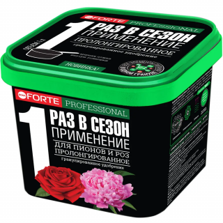 Удобрение Бона Форте для пионов и роз пролонгированное с кремнием, 1л (0,8кг)