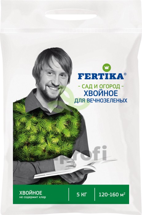 Удобрение Фертика Хвойное для Вечнозеленых (весна-лето) 8-11-23, 5 кг