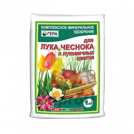 Удобрение Гера КМУ для Лука и Чеснока, 1 кг купить с доставкой по России.