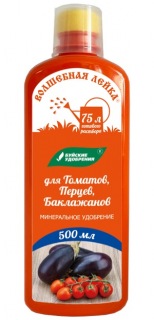Удобрение Буйское ЖКУ для томатов, перцев, баклажанов 0,5л