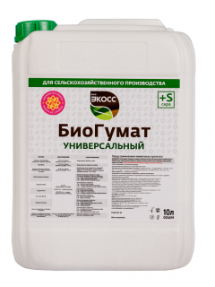 Удобрение ЭКОСС Биогумат +S, 5 л