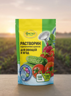 Фаско Растворин для овощей и ягод, 0,5кг